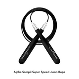 SuperSpeed(SS) Jump Rope with 2 Ropes, Auto-Locking System,More Speed and High Durability