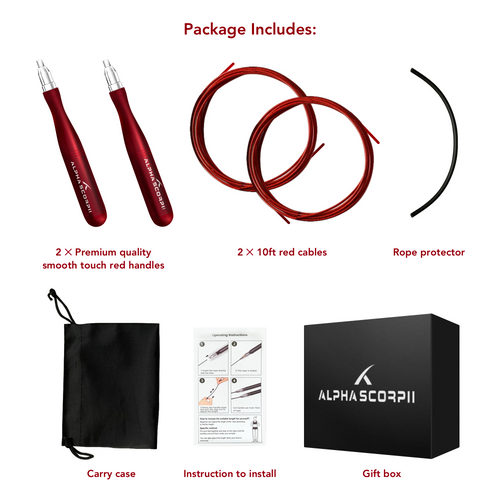 Jump rope Red