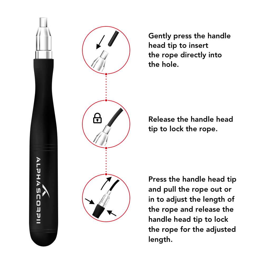 Jump rope Black