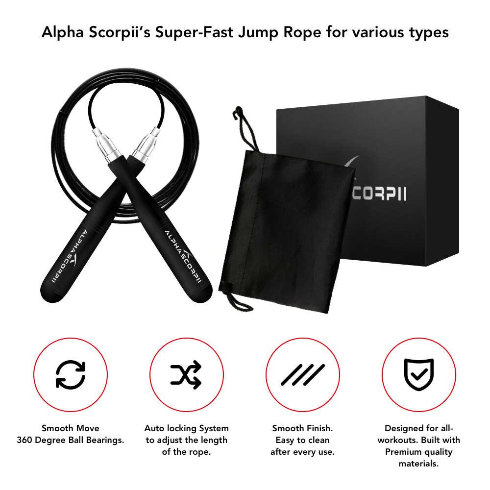 Jump rope Black